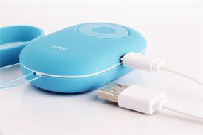 Excelity Portable Bluetooth Speaker Wireless Speaker with Self-timer Controllor Support TF Card - Blue N6