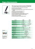 AZ 8708 Portable Mini Pen Type Indoor Industrial LCD Digital Temperature Hygrometer N2