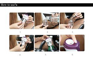 SALICO Car Humidifier II Car Air Humidifier with USB Changer Port, Aromatherapy Essential Oil Aroma Diffuser Aroma... N4