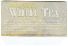 Uncle Lee&#039;s Tea Organic White Tea, Tea Bags, 100-Count Boxes (Pack of 4) N4