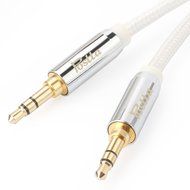 Postta 3.5MM Braided Stereo Audio cable(6 Feet)Dual-shielding Male to Male AUX Cable for car stereos,Smartphones... N8