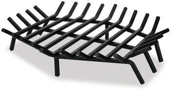 Uniflame Hexagonal Fireplace Grate, 30&quot; L