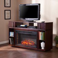 Bexley Media Fireplace - Espresso