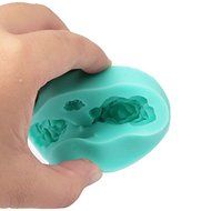 Generic Soft Silicone Rose Style DIY Cupcake / Cake / Jelly / Chocolate Candy Paste Mold N2
