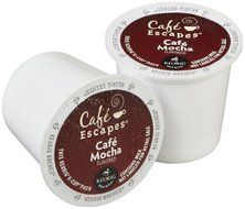 Cafe Escapes Cafe Mocha 12 Count Keurig K-Cups N2