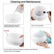 300ml Aroma Essential Oil Diffuser,Ultrasonic Cool Mist Whisper-Quiet Humidifier with 4 Timer Settings and Auto... N6