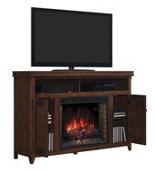 ClassicFlame 28MM9644-X332 Mayfield TV Stand for TVs up to 65&quot;, Cherry (Electric Fireplace Insert sold separately) N3