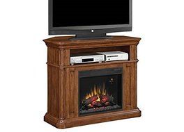 ClassicFlame Oakfield Wall/Corner Electric Fireplace Media Center in Premium Pecan Birch - 23DE8202-P273 N2