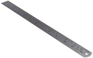 600mm Silverline Steel Rule