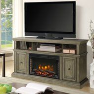 Muskoka 370-148-205 McCrea 53" Media Dark Weathered Grey Finish Electric Fireplace