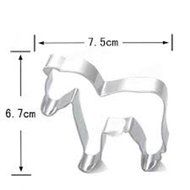 Cake &amp; Cookie Cutters 4Pcs Castle Stainless Steel Cookie Cutter Mold Biscuit Fondant Cutter Cake Decorating Tool N2