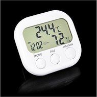 Indoor big partical Screen Digital Thermometer Humidity Hygrometer Meter Date Clock N2
