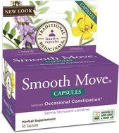 Traditional Medicinals Smooth Move Senna Capsules, 50 Count