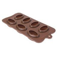 Generic Coffee Bean Shape Silicone DIY Cake / Fondant / Chocolate Paste Mold N2