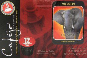 Cafejo K-Cups, Costa Rica Coffee, 50 Count N308
