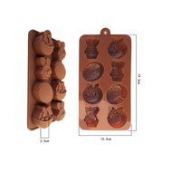Always Your Chef Chocolate Making Molds 6-Cavity Silicone Candy Making Molds/Ice Cube Trays, Great Molds for Making... N2