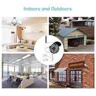 Youzee Home 720P HD Wireless WiFi IR Outdoor IP Network CCTV Home Security Camera N7