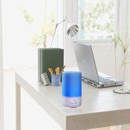 Essential Oil Diffuser180 ml - 7 colors Portable Ultrasonic Cool Mist Aroma Humidifier with changing Colored LED... N3