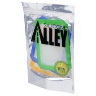 Silicone Alley, 4 Non-stick Silicone Mat Pad, Small Rectangle 5 X 4 Inch, Assorted Colors N4