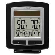 La Crosse Technology Solar Powered WS-6010U-IT Temperature &amp; Humidity Station with Solar-Powered Outdoor Sensor