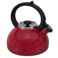 Copco Bellini 2-Qt Red Removable Plug-In Whistle Tea Kettle