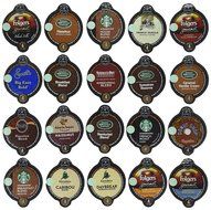 20-count VUE Pack for Keurig VUE Brewers ALL Coffee Variety Pack Featuring Starbucks, Green Mountain, Coffee People...