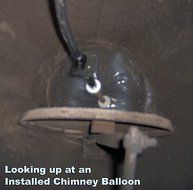 Chimney Balloon&reg; 9"x9" Inflatable Blocker (Small Chimney Pillow&reg;) N2