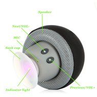 Wireless Bluetooth Speakers, Bodecin Mini Cute Portable Wireless Mushroom Shape Suction Cup Bluetooth Speakers... N4