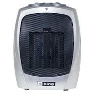 King Electric PH-2 1500-watt Portable Ceramic Heater, Silver