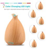 URPOWER Essential Oil Diffuser 120ml Ultrasonic Aromatherapy Oil Diffuser with Adjustable Mist Mode Waterless... N5