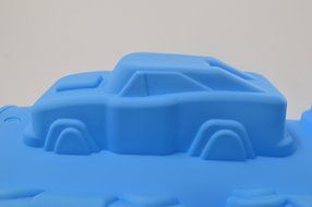 Bestwoohome 8-car Silicone Mould Chocolate Cake Baking Mold