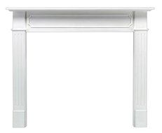 Pearl Mantels 520-48 Berkley Paint Grade Fireplace Mantel, Interior Opening 48-inch Wide by 42-inch High
