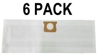 Vacuum Bags for 5-8 Gallon Genie Shop Vac 6 Bags