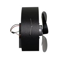 Neat834 Heat Powered Stove Fan, 4 Blades Round Wood Burning Stove Fan, High Airflow &amp; Silent Performance, Save...