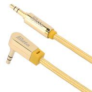 Postta 3.5MM Braided Stereo Audio cable(6 Feet)Dual-shielding Male to Male AUX Cable for car stereos,Smartphones... N18