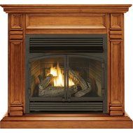 ProCom Dual Fuel Vent-Free Fireplace - 32,000 BTU, Apple Spice Finish, Model FBD400RT-A-AS