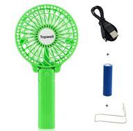 Topwell&reg; Rechargeable Fans Portable Handheld Fan Battery Operated Cooling Fan Electric Personal Fans Foldable... N3