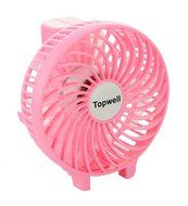 Topwell&reg; Rechargeable Fans Portable Handheld Fan Battery Operated Cooling Fan Electric Personal Fans Foldable... N4