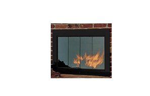 Hearth Craft 04317f Slimline4633Blk Fireplace Door-Masonry, Black, 46 x 33 In.