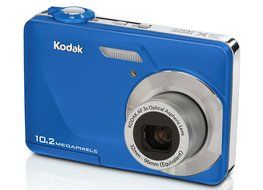 Kodak EasyShare C180 10.2MP Digital Camera with 3x Optical Zoom and 2.4 inch LCD - Red N3