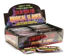Magical Flames Vibrant &amp; Colorful Flames for Wood Burning Fires (25 Pack) N2