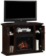 ClassicFlame 23DE379-E451 23&quot; Wall or Corner TV Stand for TVs up to 50&quot; (Electric Fireplace Insert sold separately) N3