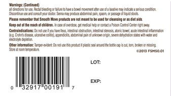 Traditional Medicinals Smooth Move Senna Capsules, 50 Count N3