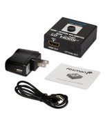 Fosmon HDMI to HDMI ARC Adapter + Optical Audio Extractor Converter [Supports 1080p, 4K, 3D] Includes: HDMI ARC... N3