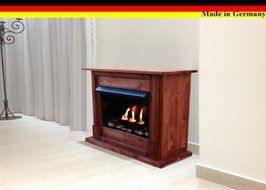 Gel + Ethanol Fire-Places Emily Deluxe Inclusive: 1 Adjustable Stainless-Steel Burner White N9