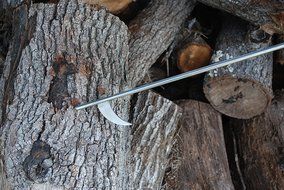 NEW Pro Fire Poker TM All Stainless H.D. 40 1/2 Long Hand Forged. N4