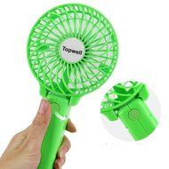 Topwell&reg; Rechargeable Fans Portable Handheld Fan Battery Operated Cooling Fan Electric Personal Fans Foldable... N7