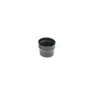 Copperfield 73470 24-ga Snap-Lock Black Stovepipe 5 Inch To 6 Inch Increaser, Crimp On Small End