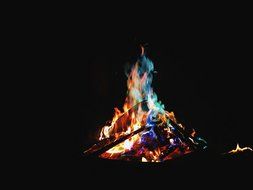 Magical Flames Vibrant &amp; Colorful Flames for Wood Burning Fires (25 Pack) N6