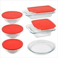 Brand-New Pyrex Easy Grab 11-Pc Bake-N-Store Set Popular Modern Design Practical